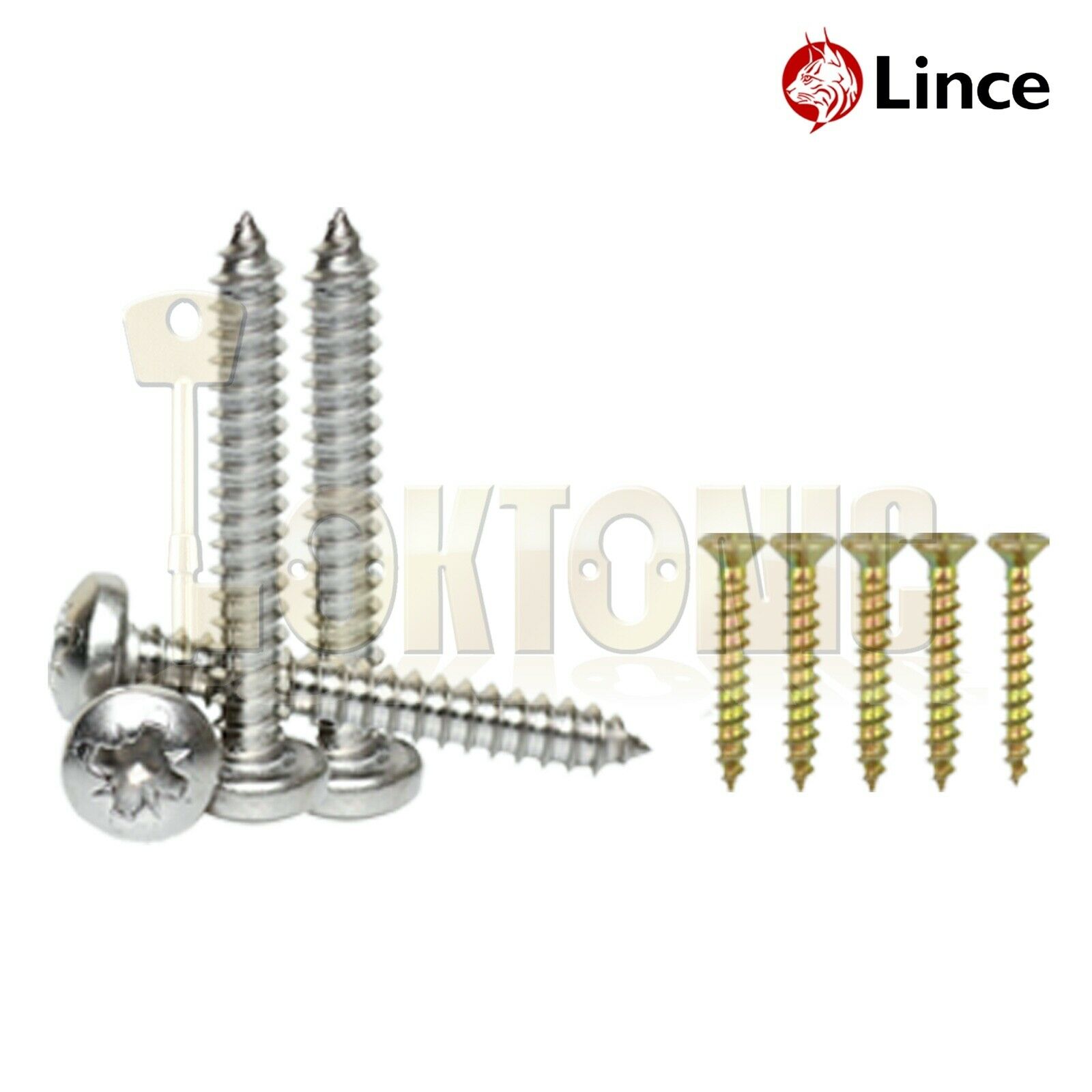Lince 4 BOLT Rim High Security Euro Sash Bolt Lock Case 5 Secure Dimple Keys - Image 10