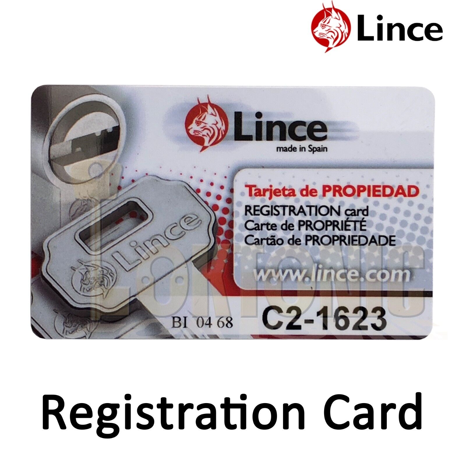 Lince Black High Security Heavy Duty Euro Gate Lock Slide Rim Dead Bolt Sheds - Image 12