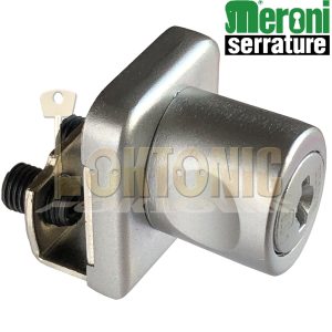 Meroni ME26G1 Showcase Glass Display Sliding Cabinet Door Lock Single Doors