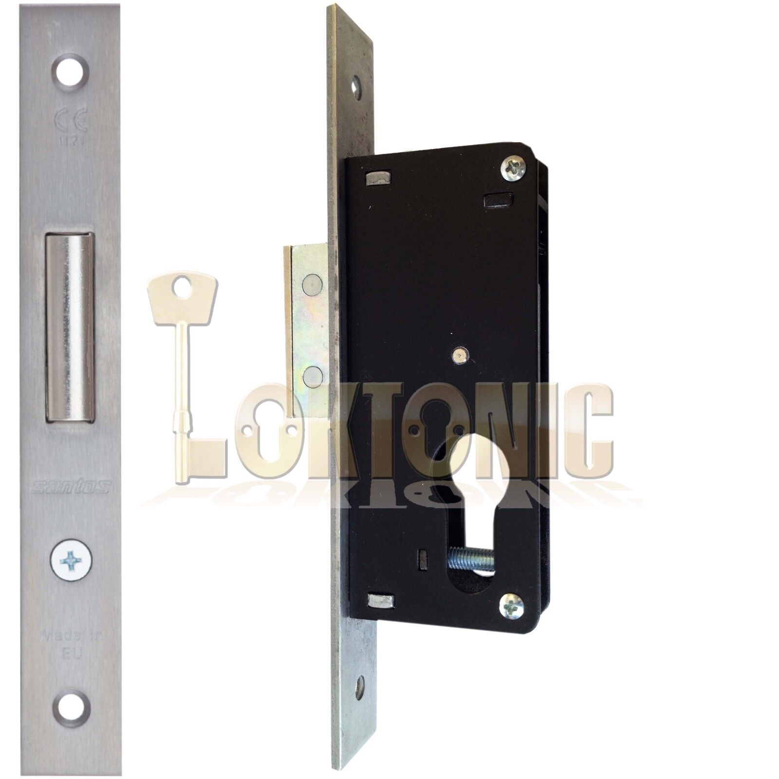 Enfield 30mm Narrow Stile Euro Van Dead Lock Case Door Shed Gate Garage Mortice - Image 4