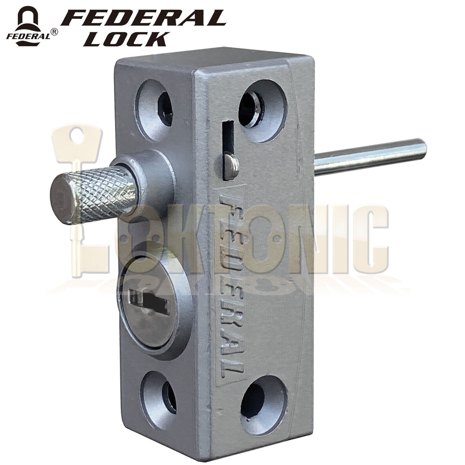 Federal Window French Doors Lock Catches heavy Duty Security Sliding Patio Bolts - Image 12