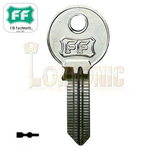 Facchinetti Genuine FKB1000 Key Blanks To Fit F1000 Centre Garage Door Locks