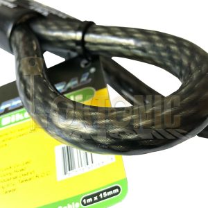 Federal 1.5m 15mm Motorcycle Quad Bike Heavy Duty Security Steel Loop Cable