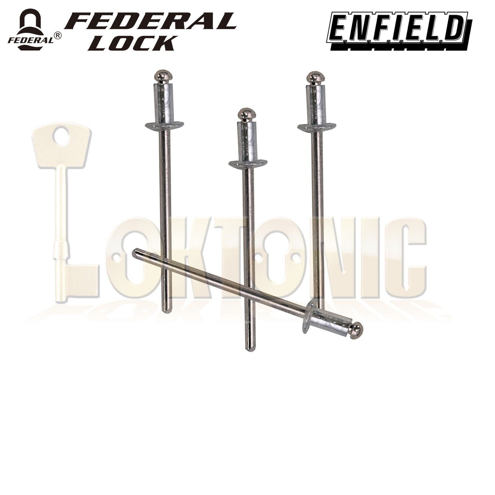 Federal Enfield Up And Over Garage Door Bolts Locks High Security Mk14 2024 - Image 9