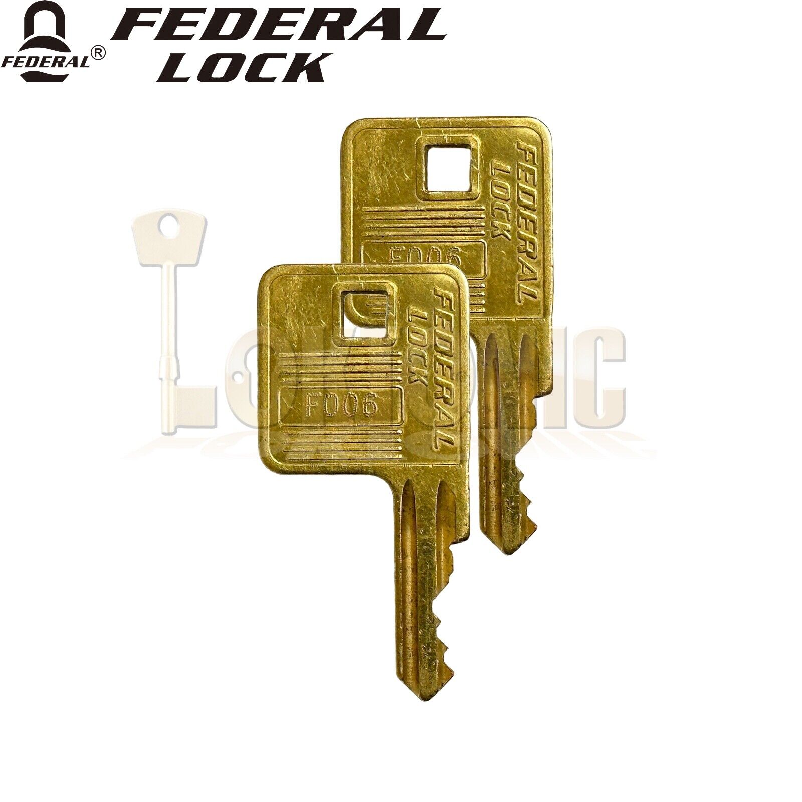 Federal FD1000s - FD1065 Stainless Steel Padlock & Hasp Shed Gates Garage - Image 6