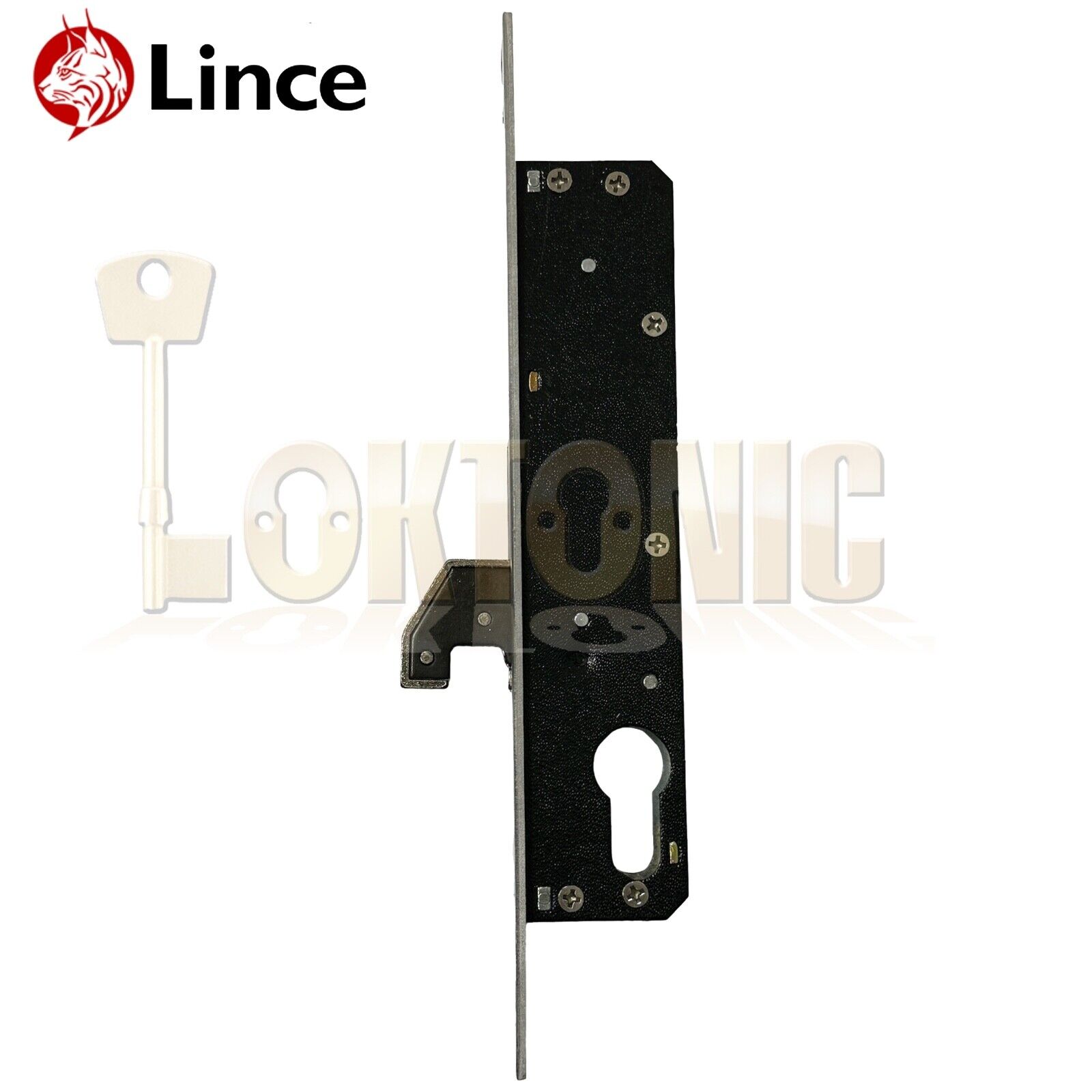 Lince 5572 Narrow Stile Heavy Duty Mortice Euro Hook lock Van Shed Gate Garage - Image 6