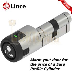 Lince CPLUS 100dB Alarm Euro Cylinder uPVC Door Lock Anti Snap Bump Drill