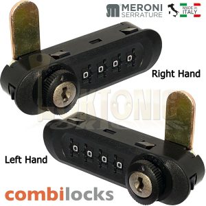 Meroni 4 Wheel Digital Combination Cam lock Locker Mail Box Furniture Post Box