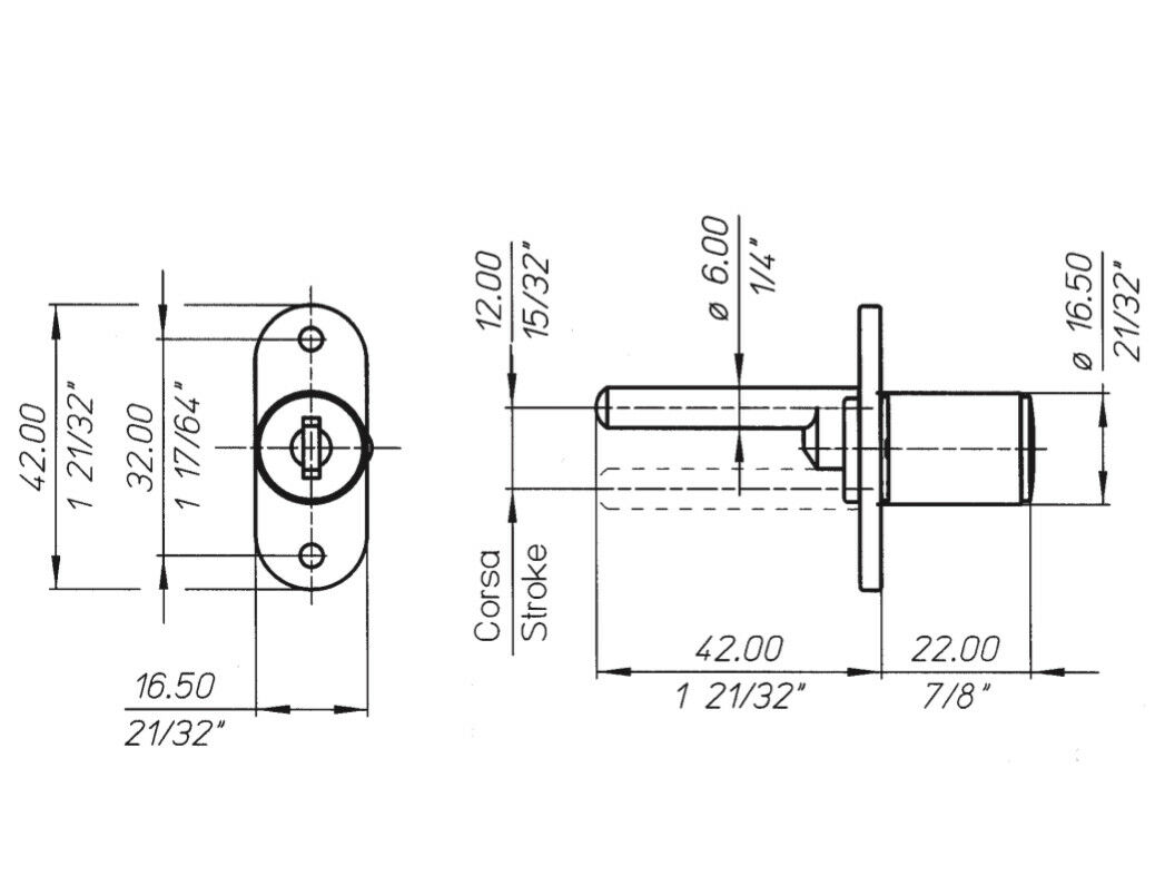 Meroni ME2634 Pedestal Filing Cabinet Office Furniture Drawer Locker Lock - Image 4