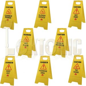 Professional Caution Shield A-Frame Various Safety Warning Signs 610 x 300 x 30
