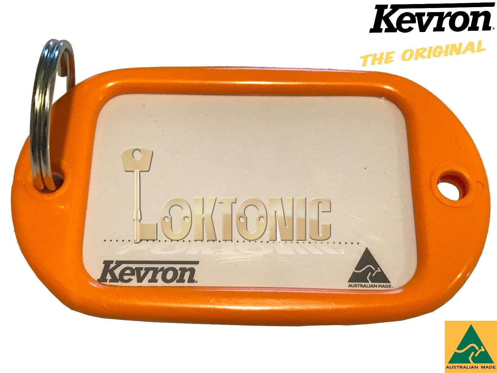Kevron Pack 10 Giant Hotel Key Tag Garage School Car Show Room Locker 11 Colours - Image 5