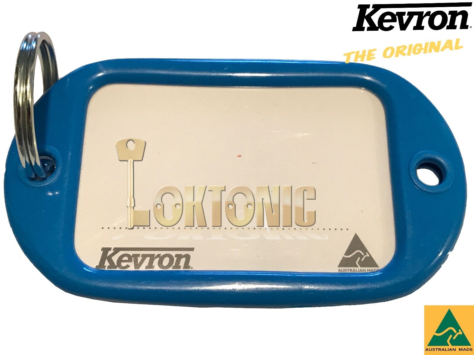 Kevron Pack 10 Giant Hotel Key Tag Garage School Car Show Room Locker 11 Colours - Image 13
