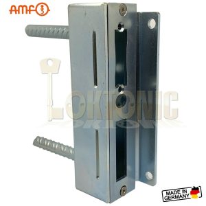 AMF 147-40 Heavy Duty Zinc Plate Steel Cased Striker Wrought Iron Gate Brickwork