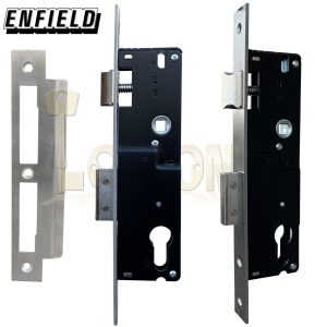 Enfield 35mm Backset Narrow Stile Shed Gate Garage Mortice Euro Sash lock case