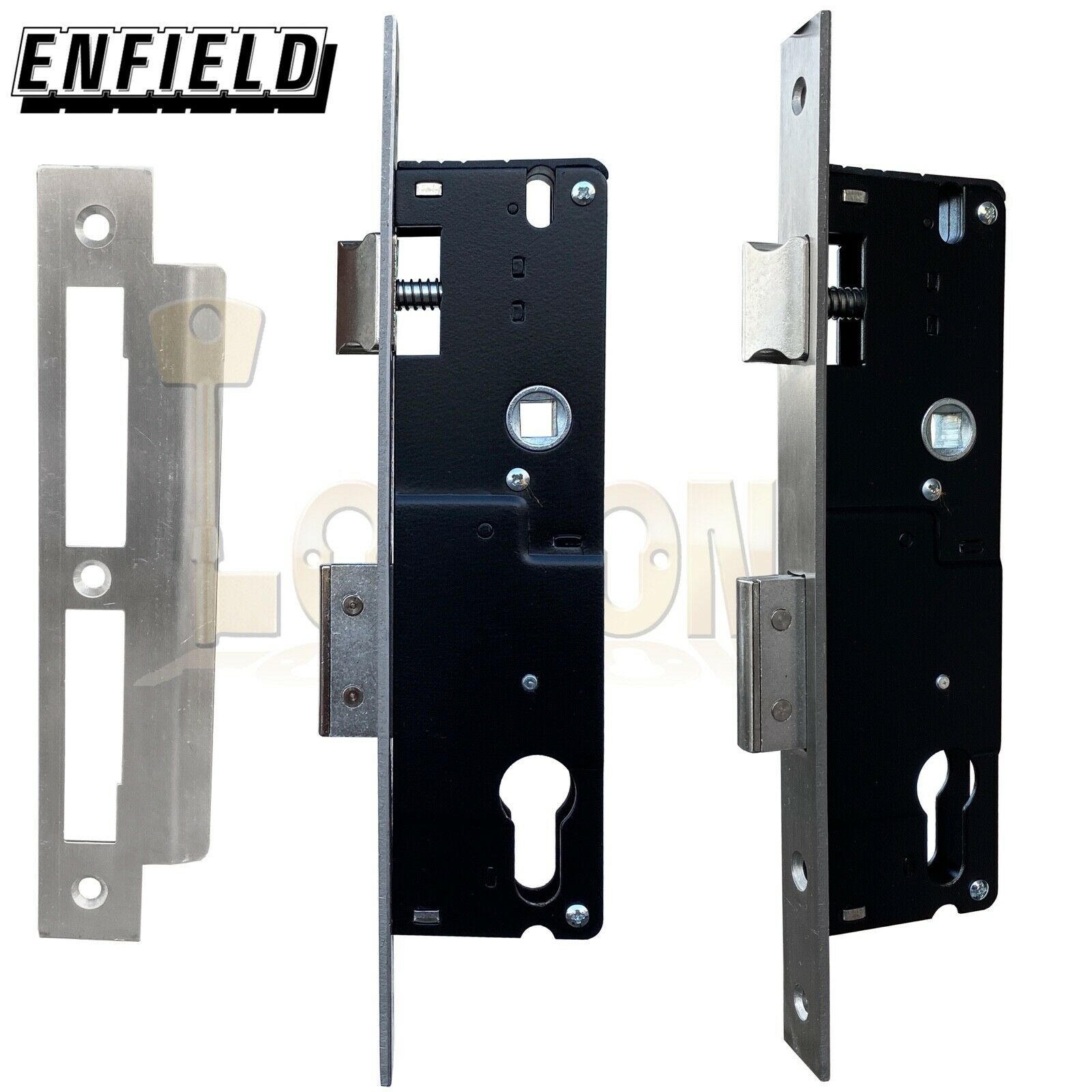 Enfield 35mm Backset Narrow Stile Shed Gate Garage Mortice Euro Sash lock case