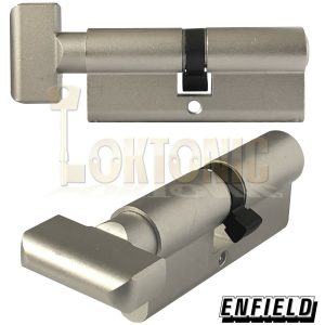 Enfield 70mm Knob Turn Euro High Security Cylinder Anti Drill Bump Locks Barrel