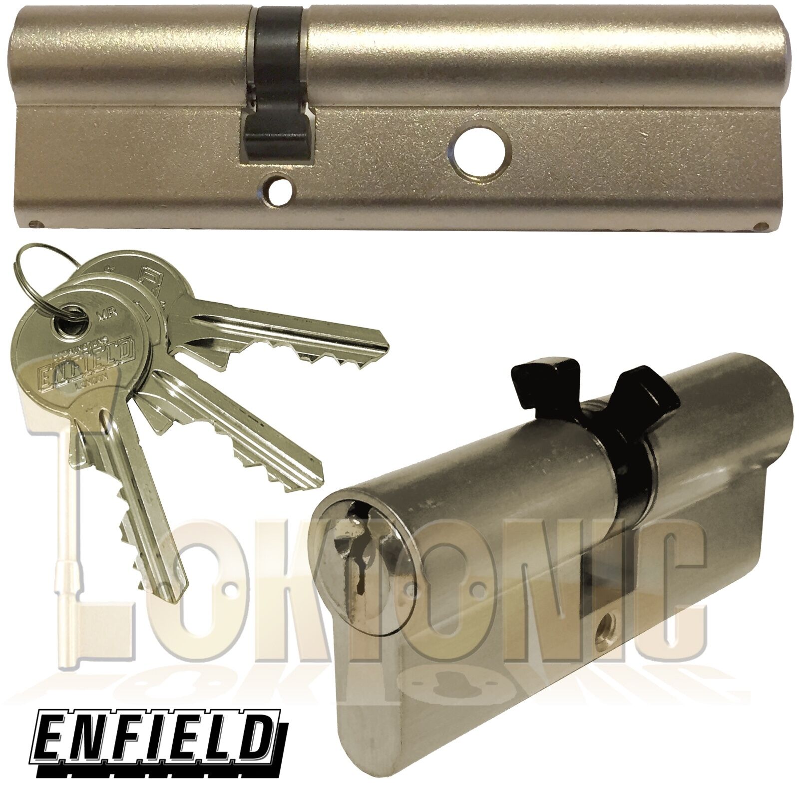 Enfield Contract Banham L111 Type Nightlatch Euro Double Cylinders Lock Barrels - Image 3