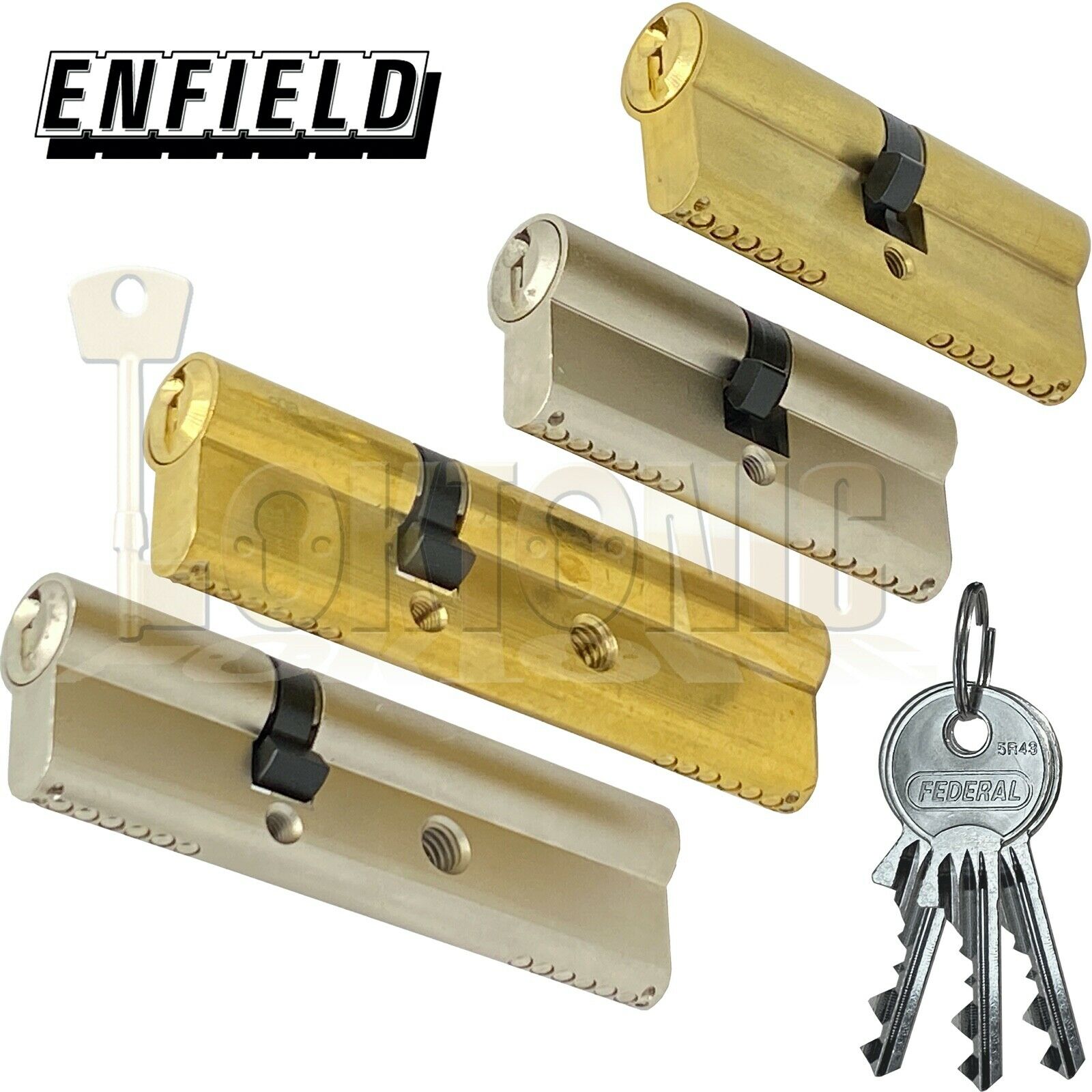Enfield Contract Banham L111 Type Nightlatch Euro Double Cylinders Lock Barrels - Image 4