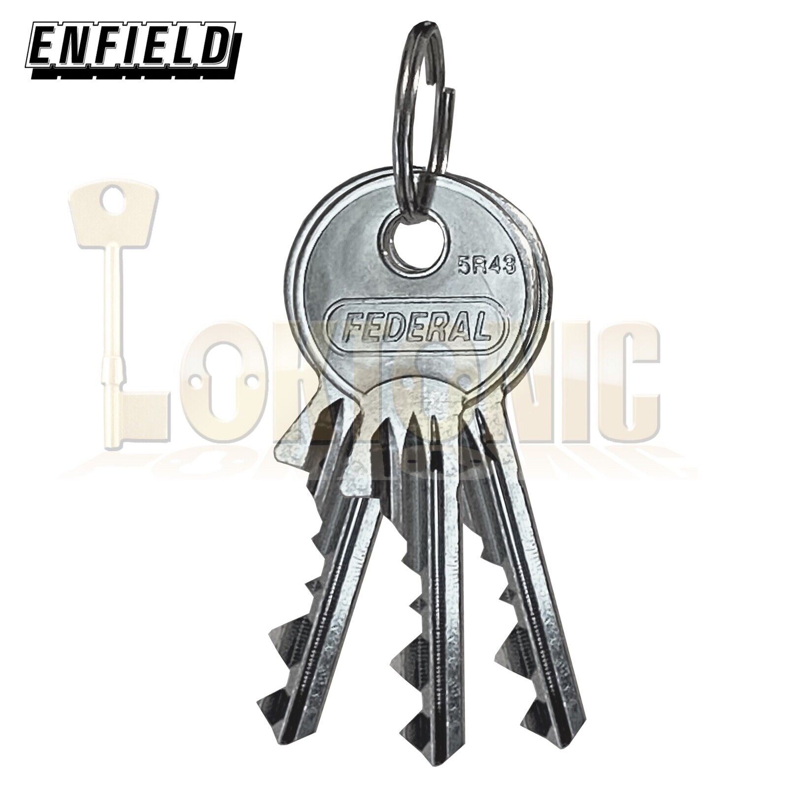 Enfield Contract L111 Turn Knob Euro T35-70K Cylinder Rim lock Suit Banham - Image 3