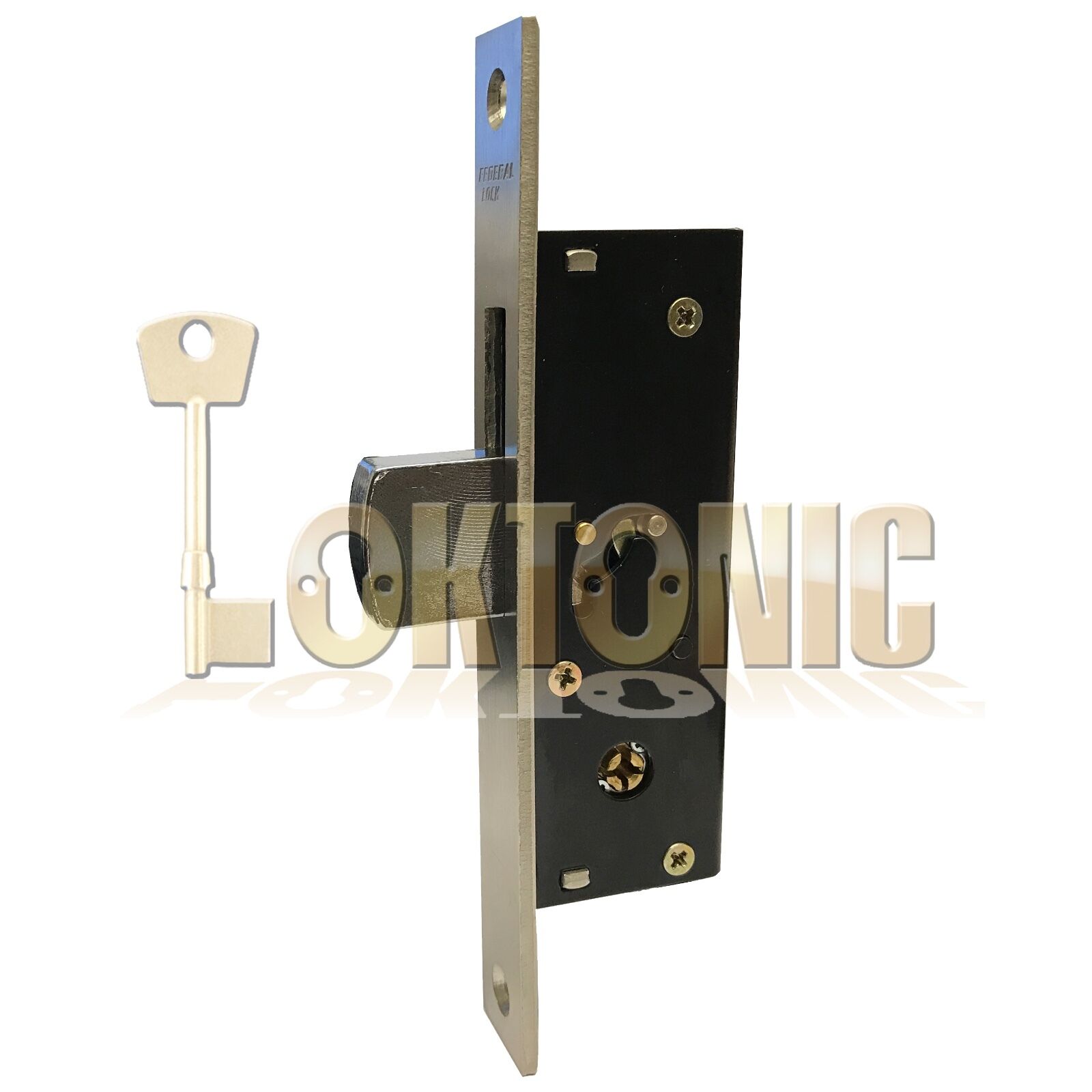 Federal FD-TX190F Narrow Stile Sliding Van Door Swing Dead Bolt Lock Shed UPVc - Image 5