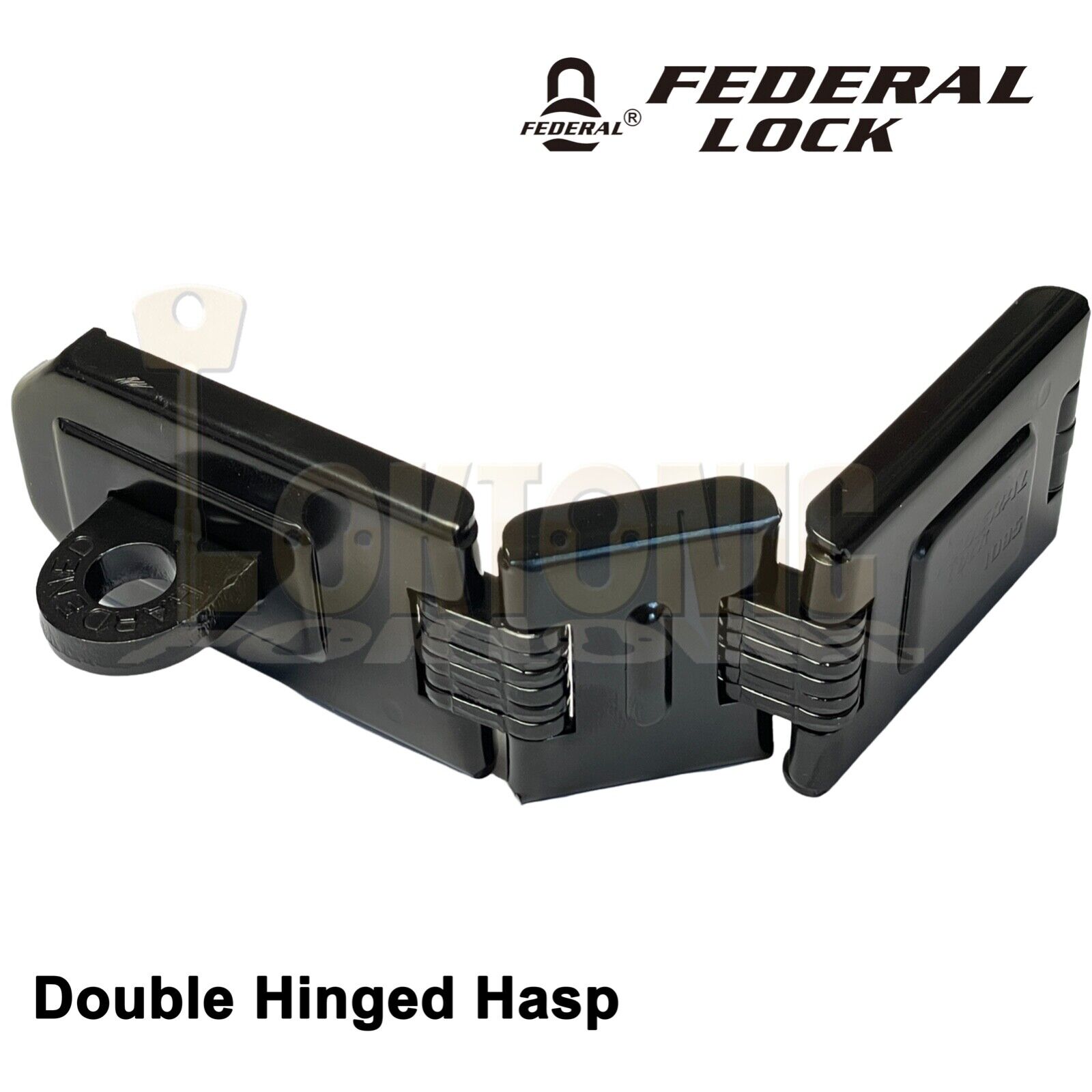 Federal NSR60 & FD1085 Heavy Duty Combination Hasp & Padlock Set SALE - Image 4