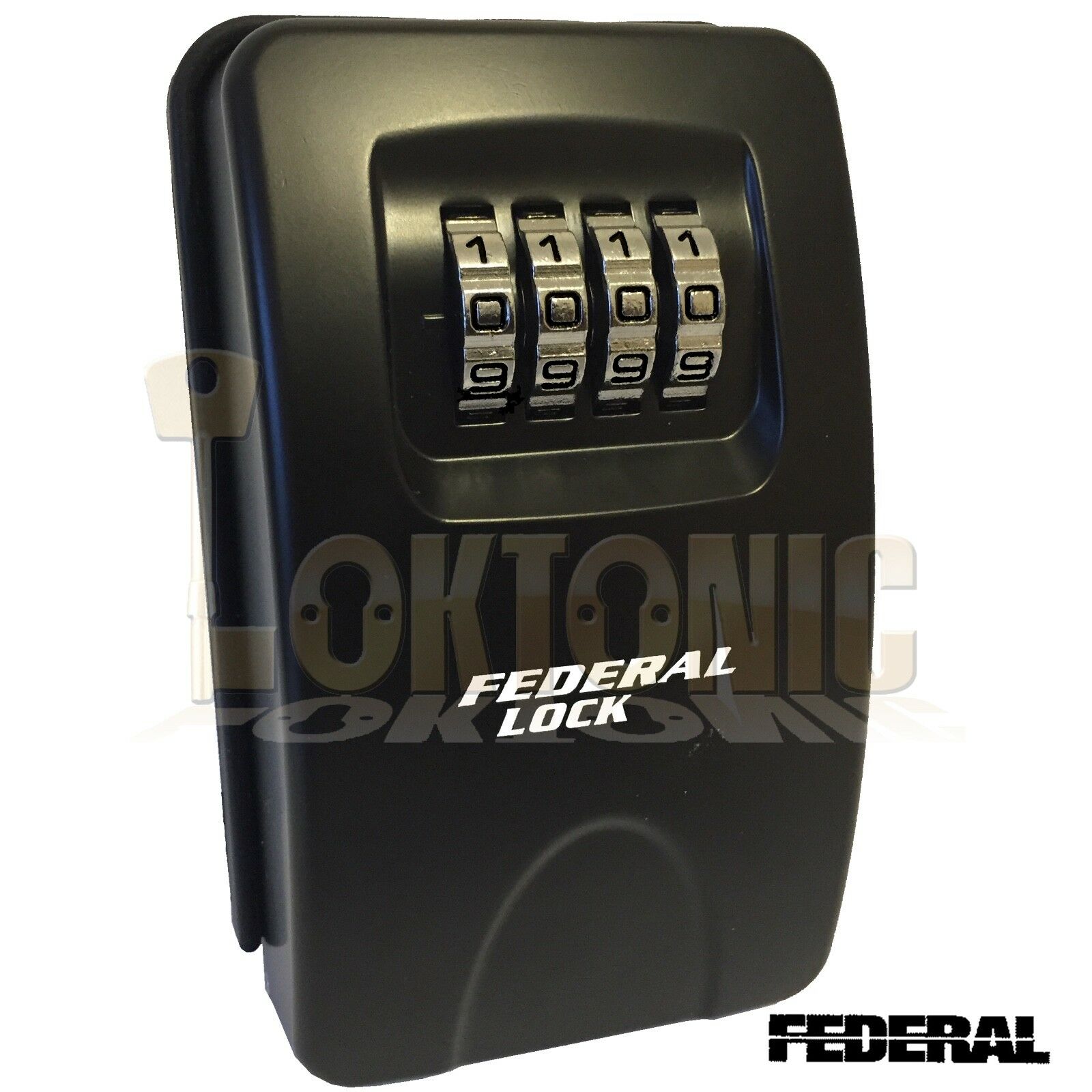 Federal Outdoor High Security Home Wall Mounted Combination Key Safe Lock Box - Image 3