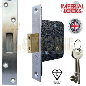 Imperial Lock BS362 British Standard Heavy Duty 5 Lever Mortice Deadlock