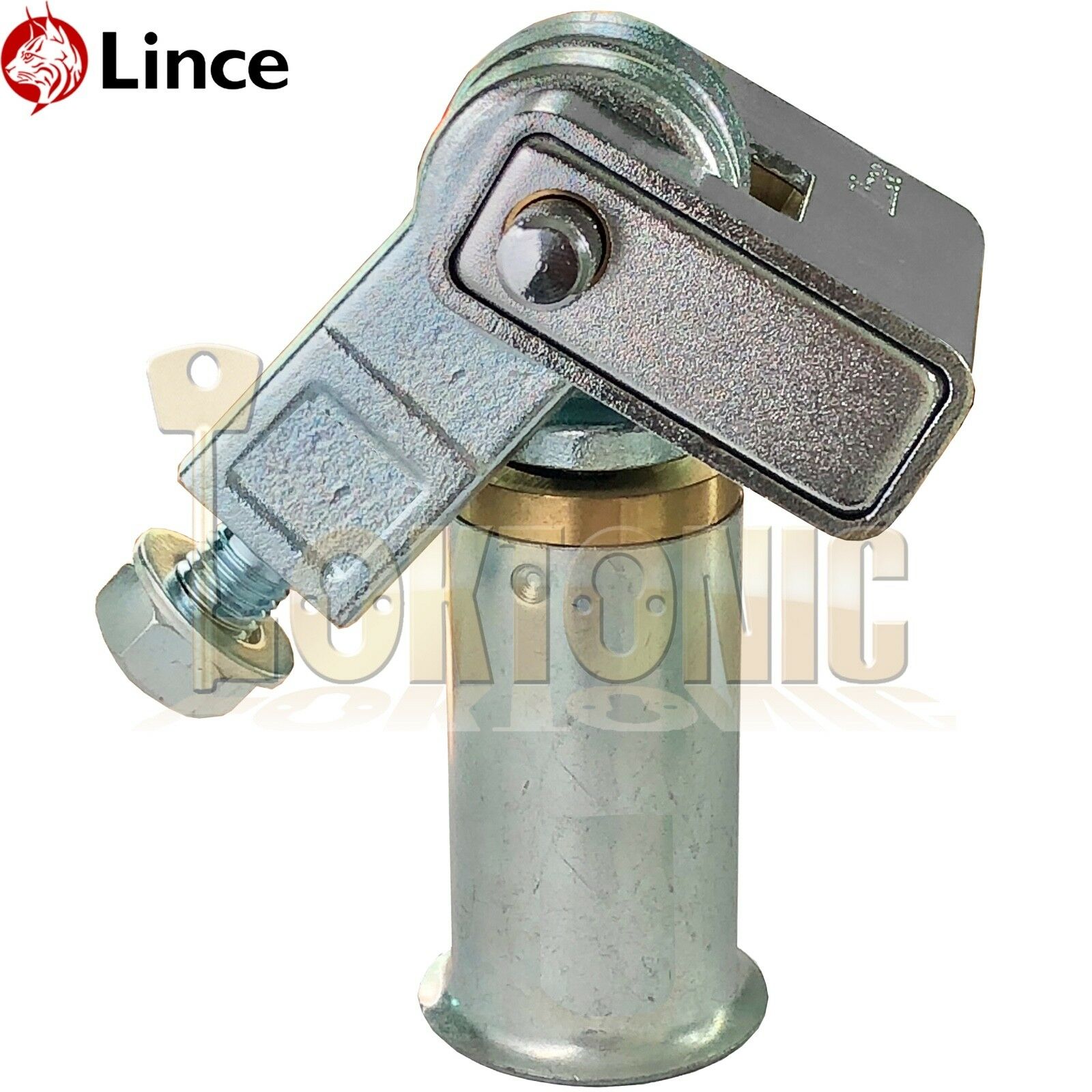 Lince Heavy Duty 90mm Plug Ground Anchor Bolt Lock Roller Shutter Padlock - Image 3