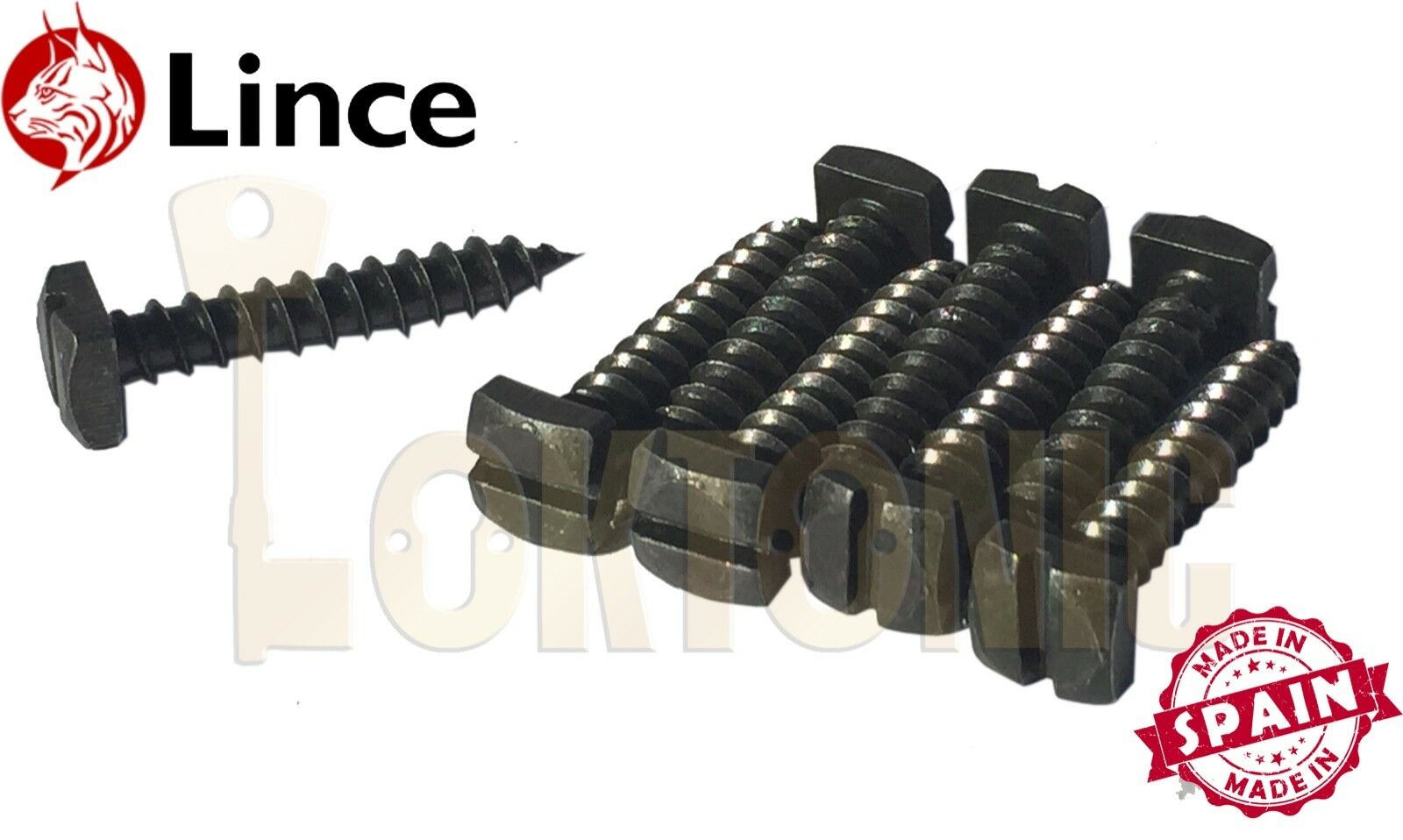 Lince High Security Heavy Duty Garden Side Gate Shed Garage Sliding Bolt Lock - Image 6