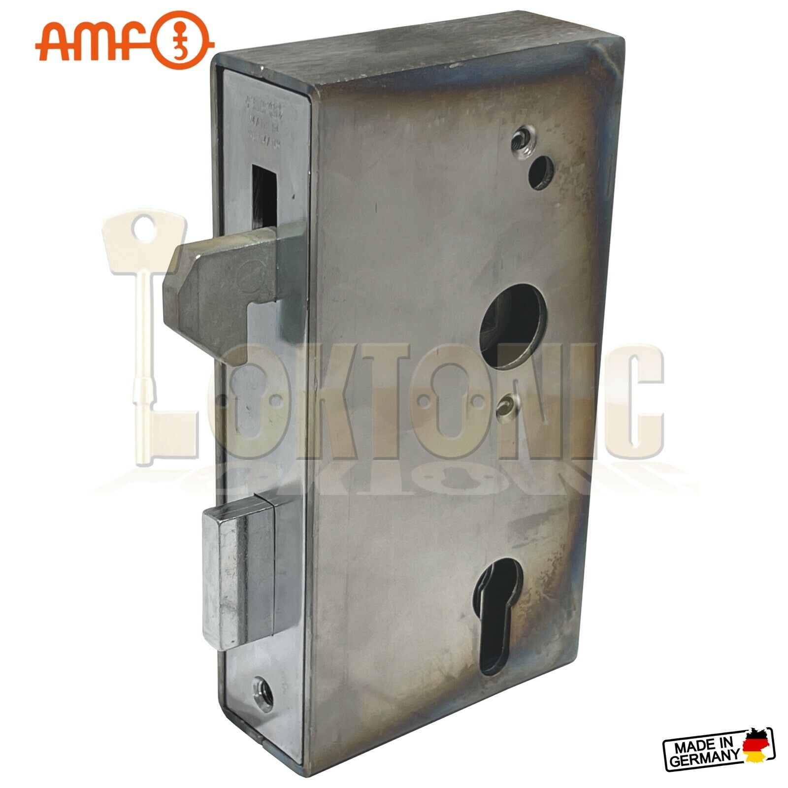 AMF 140S-40 Heavy Duty Stainless Steel Cased Auto Hook Lock Wrought Iron Gates - Image 7