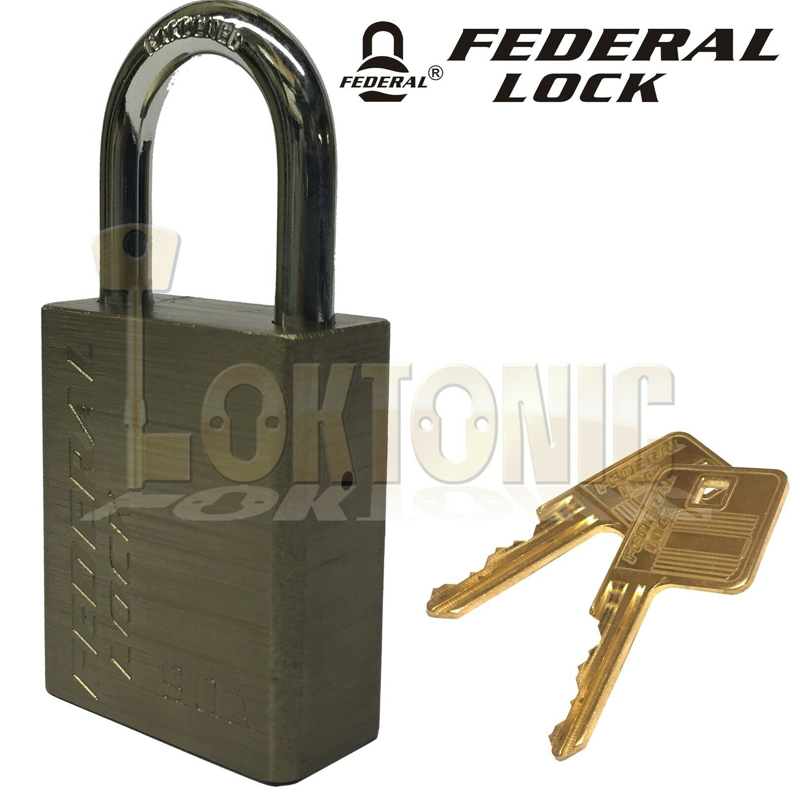 Federal 200A 50mm High Security Weather Resistant Solid Aluminium Padlock - Image 6