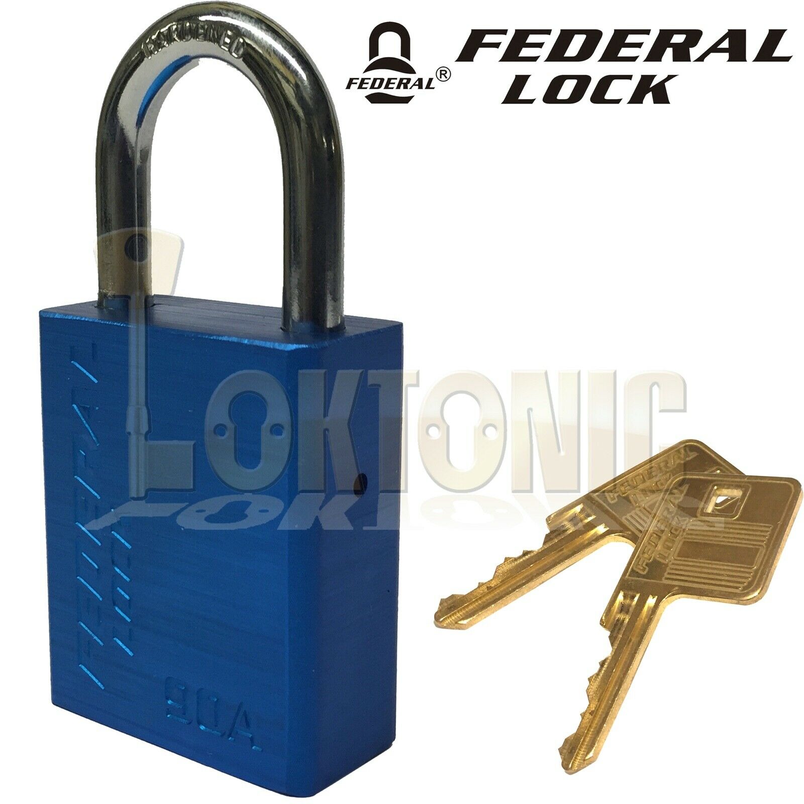 Federal 200A 50mm High Security Weather Resistant Solid Aluminium Padlock - Image 5
