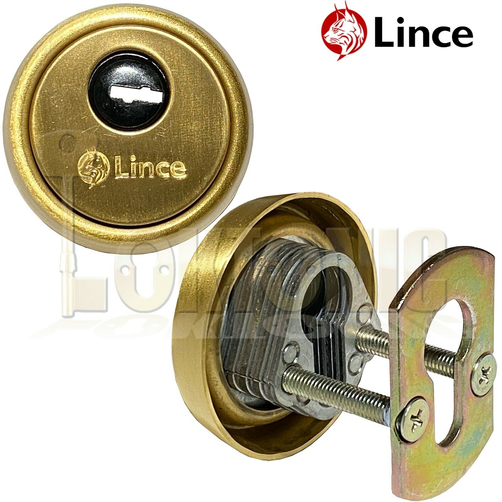 Lince High Security Euro Cylinder Escutcheon Keyhole Cover Plate Van Doors - Image 13