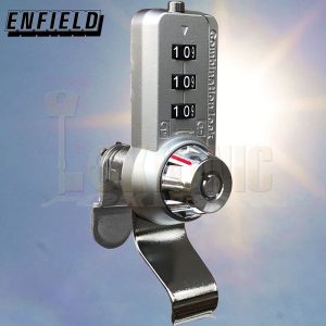 Enfield ABA 3 Dial Digital Combination Cam lock Locker Mail Furniture Post Box