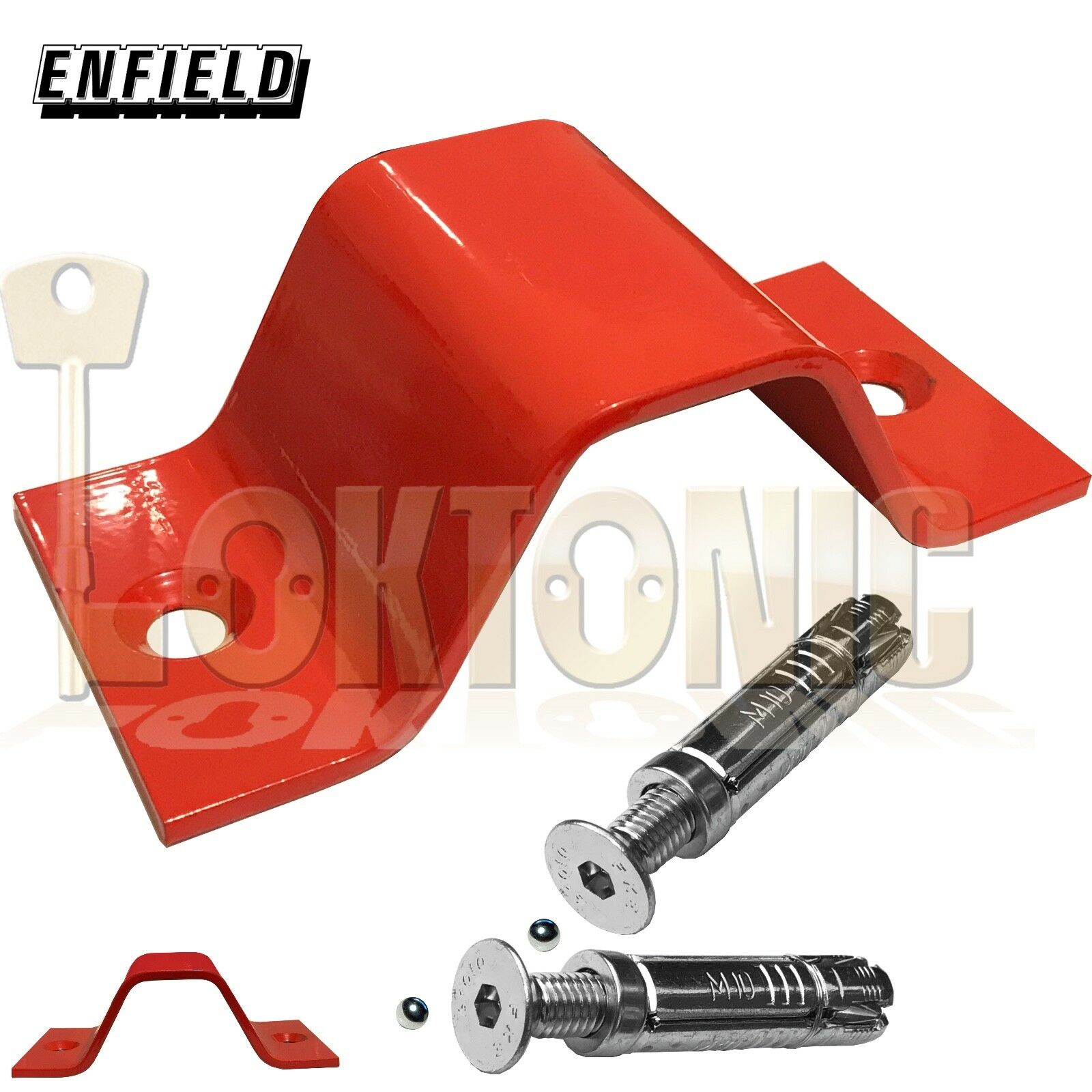 Enfield Floor Wall Ground Anchor Security Bicycles Quad Bikes Lawnmower Ladders