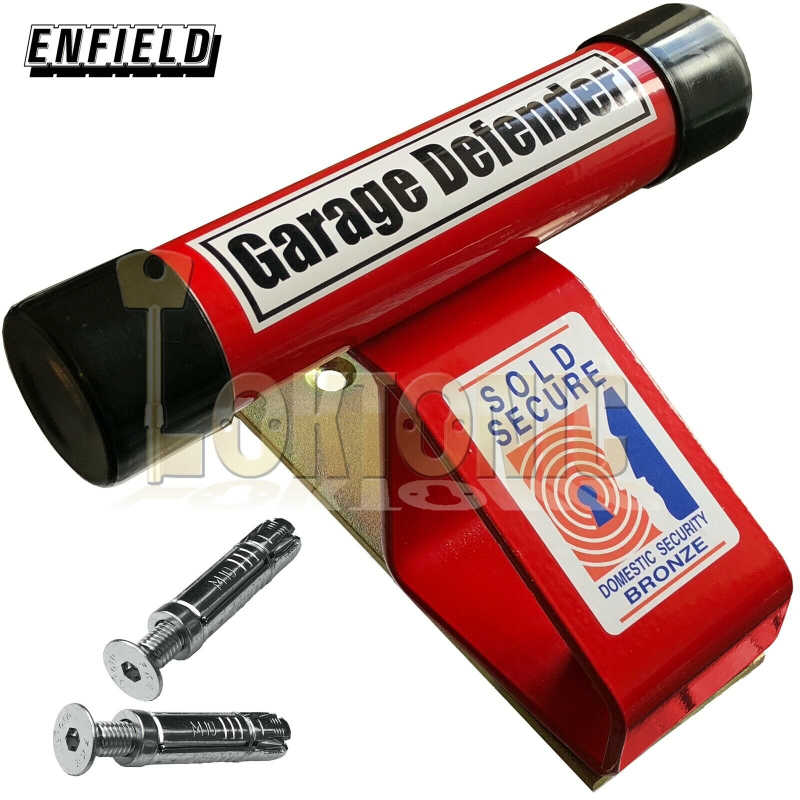 Enfield Security Garage Door Defender Up And Over Quad Bike Motorcycles Stop Bar - Image 3