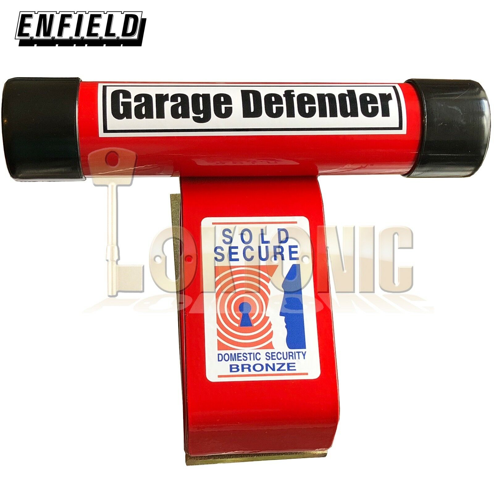 Enfield Security Garage Door Defender Up And Over Quad Bike Motorcycles Stop Bar - Image 4