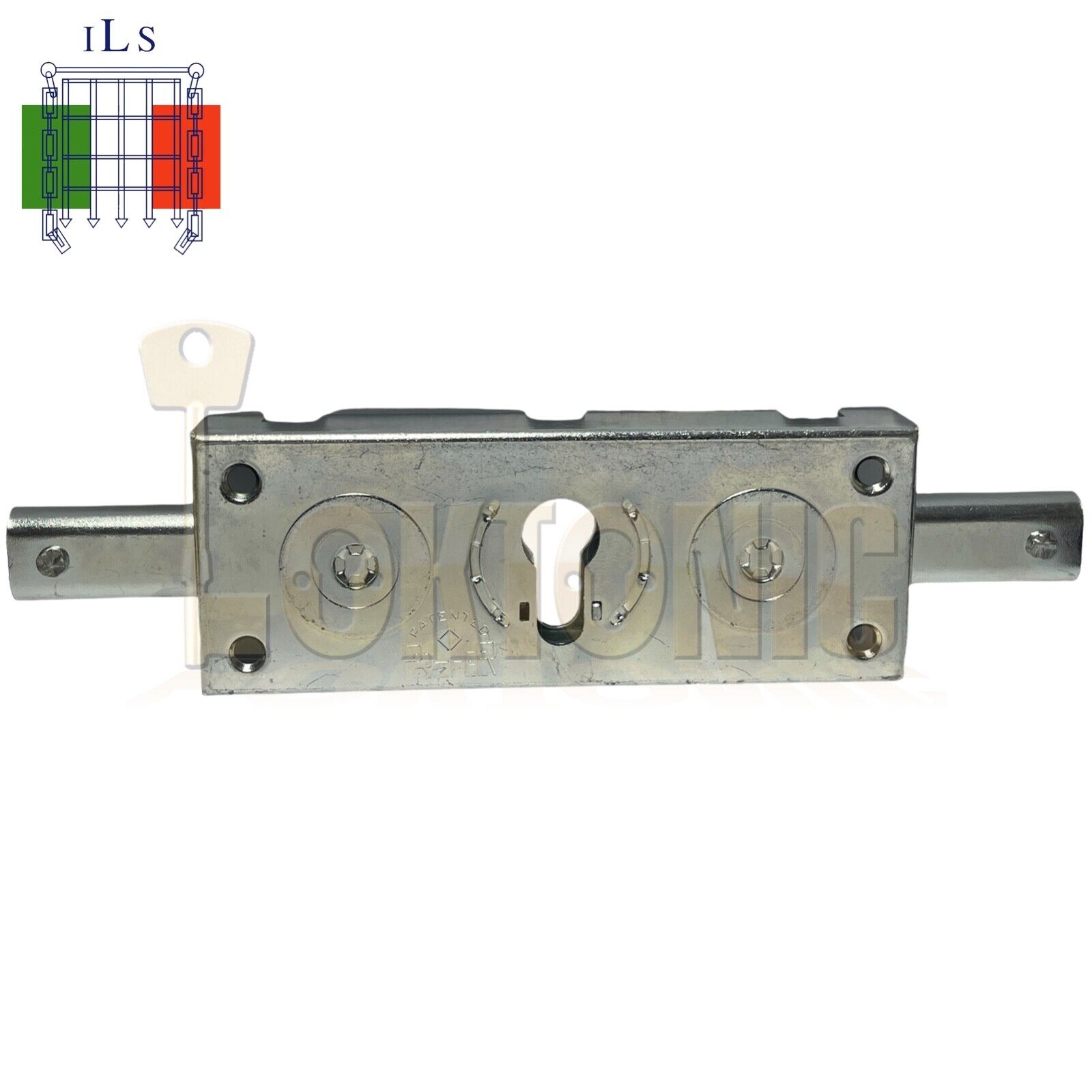 Euro Heavy Duty Centre Roller Shutter Garage Door Lock - Image 4