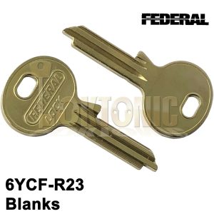 Federal Genuine Key Blanks To Fit Any 6pin 6YCF-F6R23 BSI 3 Star Cylinders