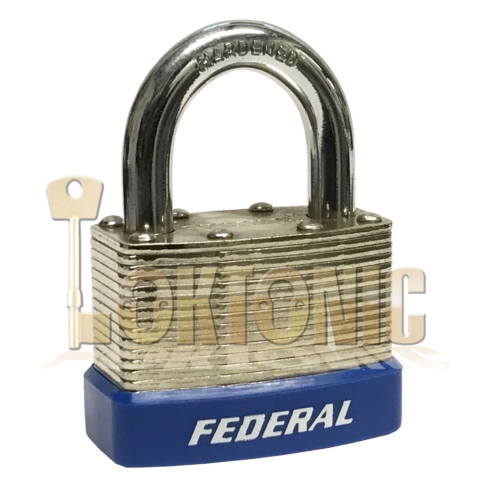 Federal RL46mm Resettable Steel Laminated Combination Padlock Toolbox Cupboard - Image 4