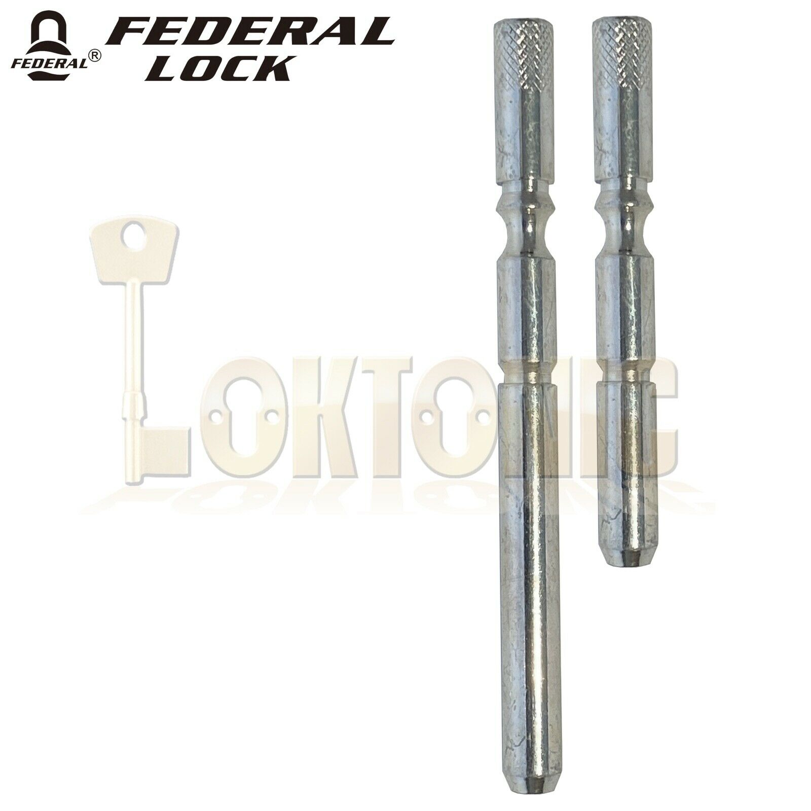 Federal Window Bolts French Doors Lock Catches heavy Duty Security Sliding Patio - Image 5