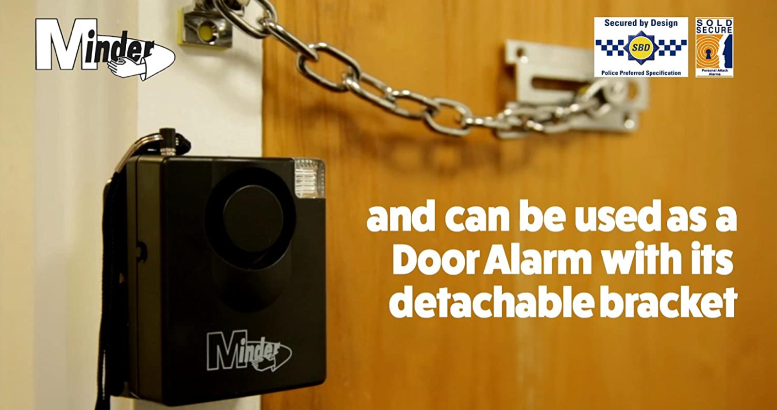 Minder Personal 143dB Sold Secure Panic Rape Attack Alarm Strobe Torch 5yr Warra - Image 6