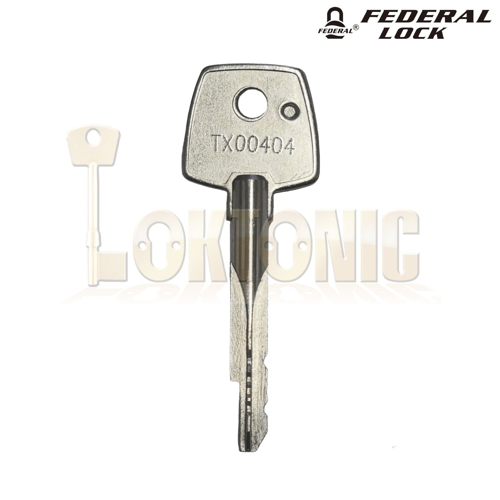 Additional Federal TX190H TX190F Hook/ Swing Lock Spare Extra Keys Cut To Code - Image 4