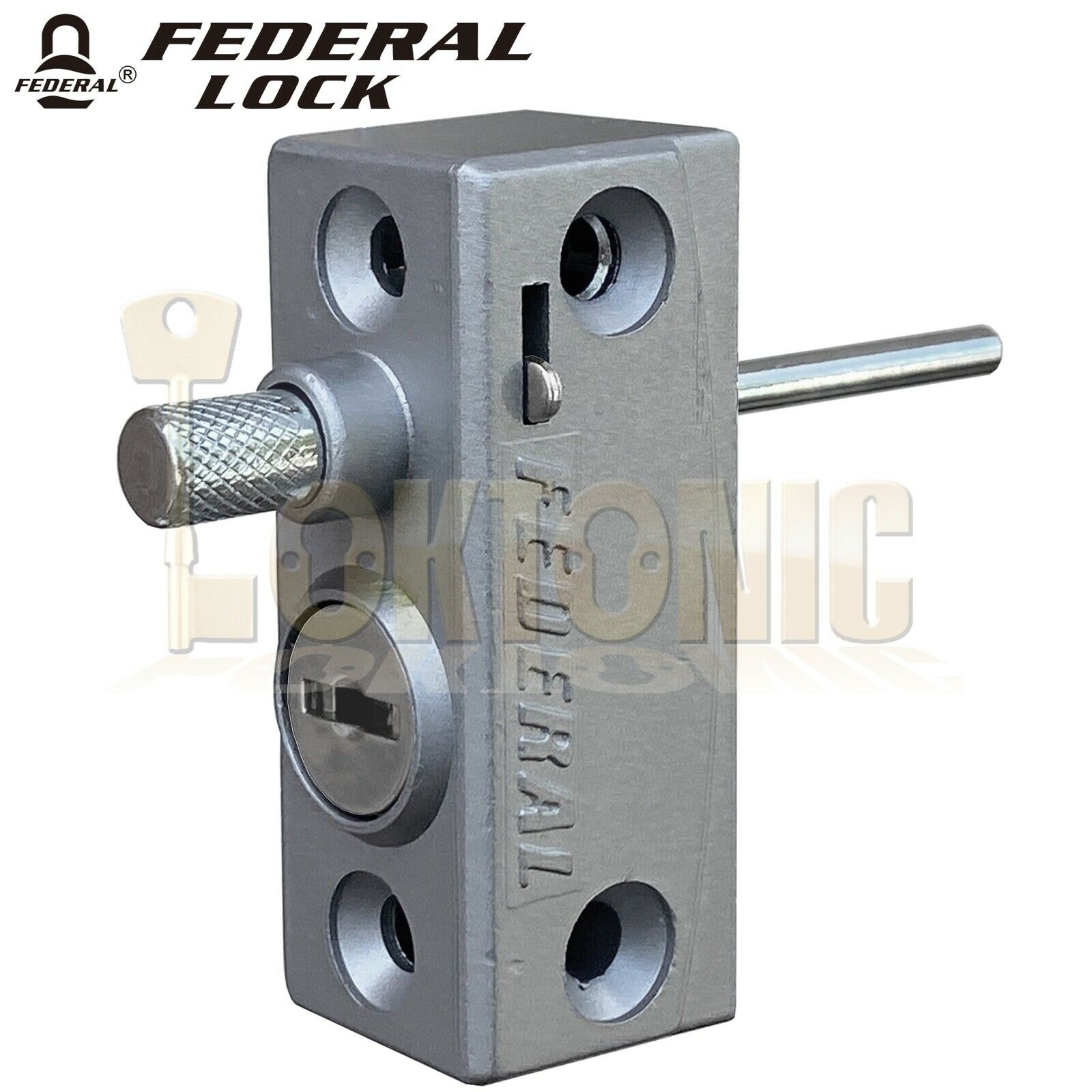 Federal Window Bolts French Doors Lock Catches heavy Duty Security Sliding Patio - Image 13