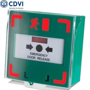 EM301LS Triple-Pole Resettable Emergency Door Release With Light And Sounder