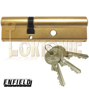 Enfield 35-70mm Banham L111 Type Nightlatch Euro Double Cylinders Lock Barrels