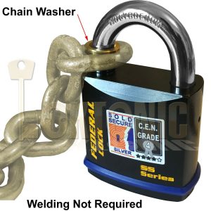Federal Chain Retaining Washer For FD730 11mm Diameter Shackle Padlock