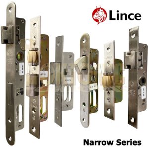 LINCE Mortice Narrow Stile Locks Sliding Hook Roller Sash Dead Bolt Latch UPVc