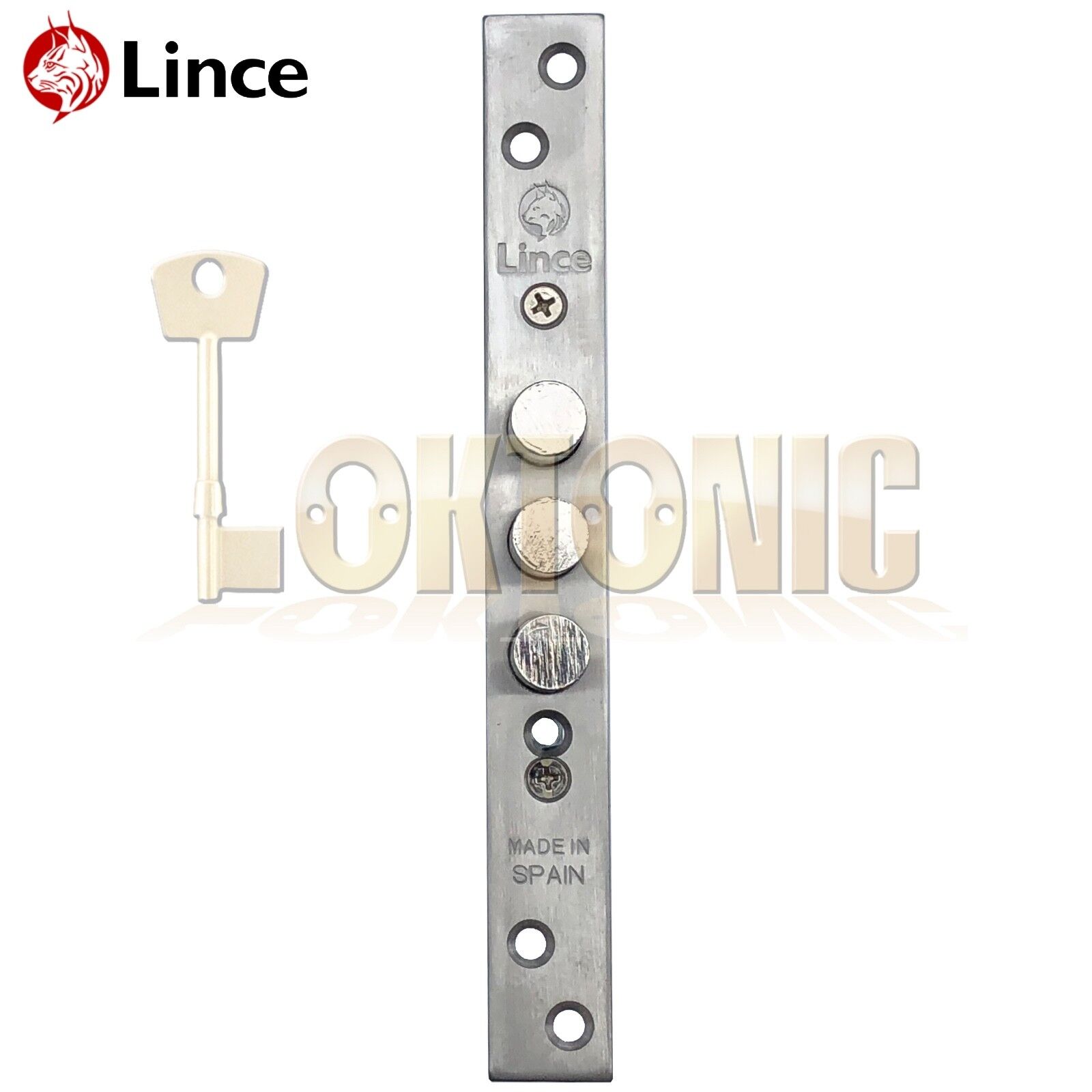 Lince 3 BOLT Mortice High Security Euro Dead Lock Case With 5 Secure Dimple Keys - Image 11