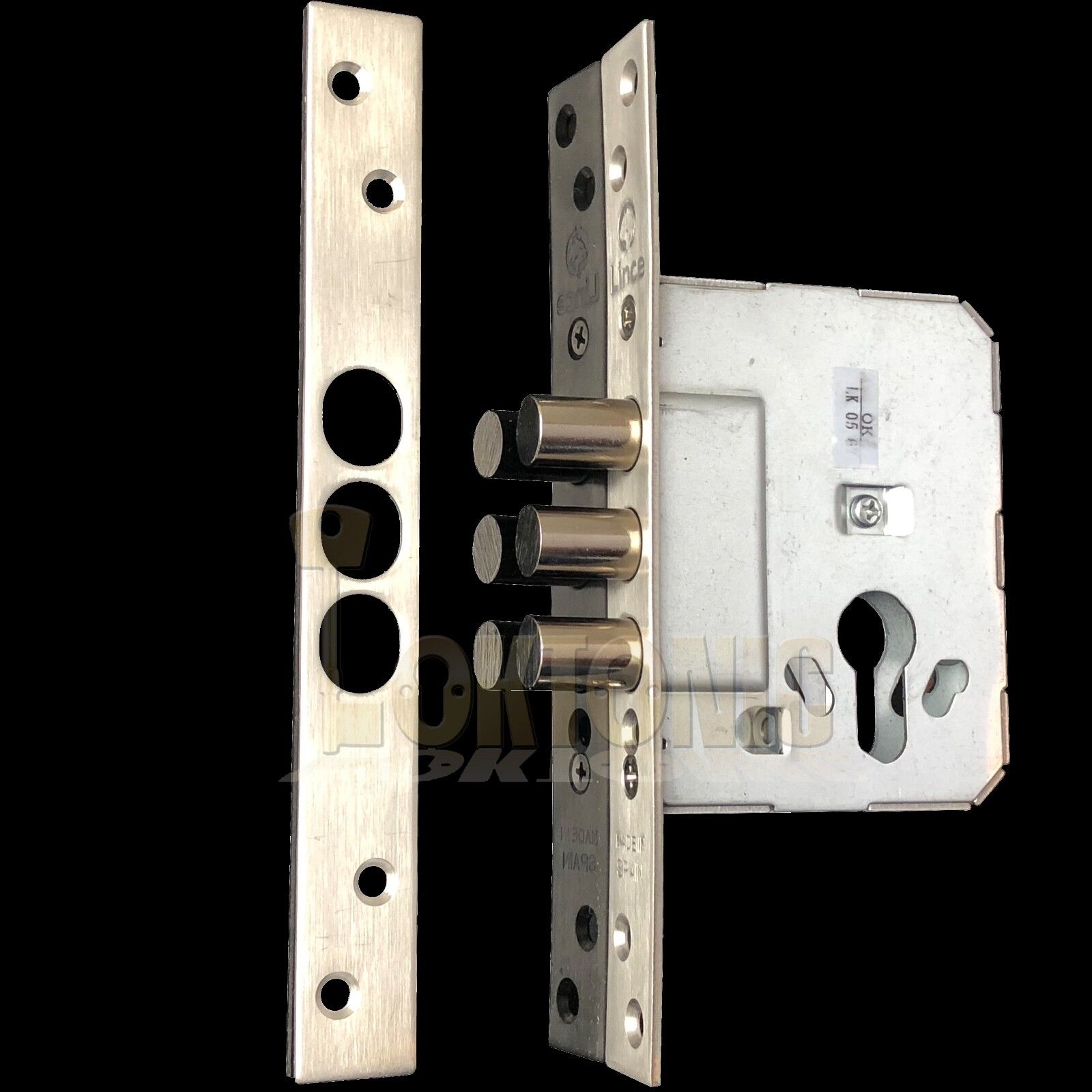 Lince 3 BOLT Mortice High Security Euro Dead Lock Case With 5 Secure Dimple Keys - Image 4
